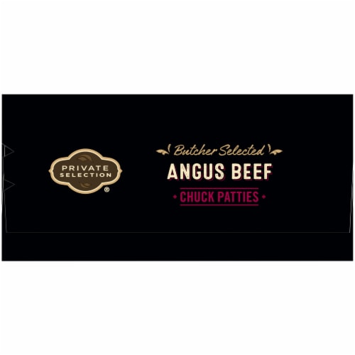 Private Selection™ Angus Beef Chuck Patties 6 Count Perspective: left
