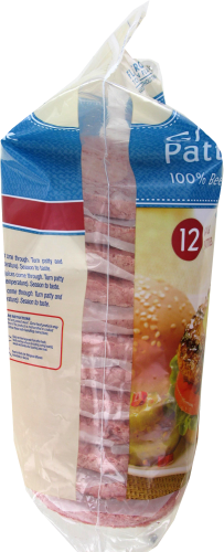 Kroger® Ground Chuck Patties Perspective: left