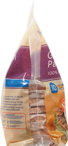 Kroger® Ground Sirloin Patties 85% Perspective: left
