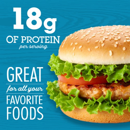 Kroger® 85/15 Fresh Ground Turkey Patties Perspective: left