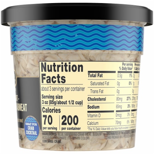 Private Selection® Wild Caught Jumbo Lump Crabmeat Perspective: left