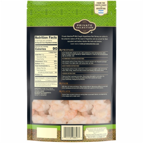 Private Selection® Extra Large Peeled & Deveined Raw Shrimp Perspective: left