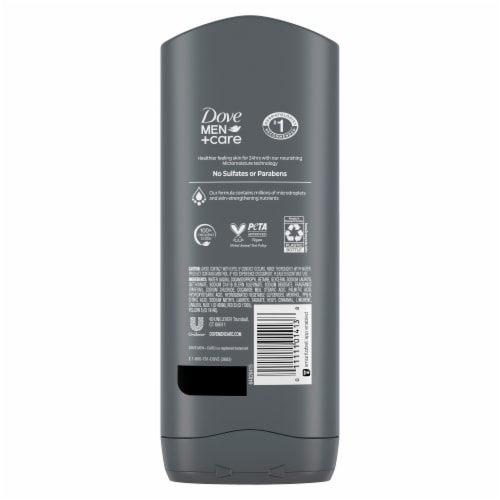Dove Body and Face Wash Refreshing Extra Fresh Perspective: left