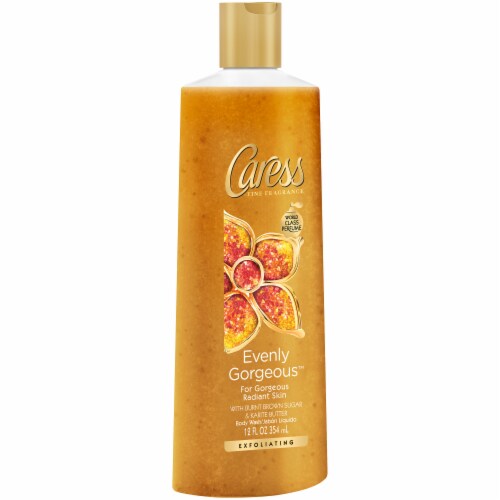 Caress Evenly Gorgeous Exfoliating Body Wash Perspective: left