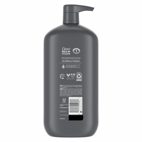 Dove Men+Care Refreshing Extra Fresh Body and Face Wash Perspective: left