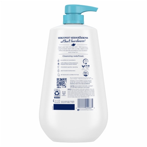 Dove Gentle Exfoliating With Sea Minerals Body Wash with Pump, 30.6 oz ...