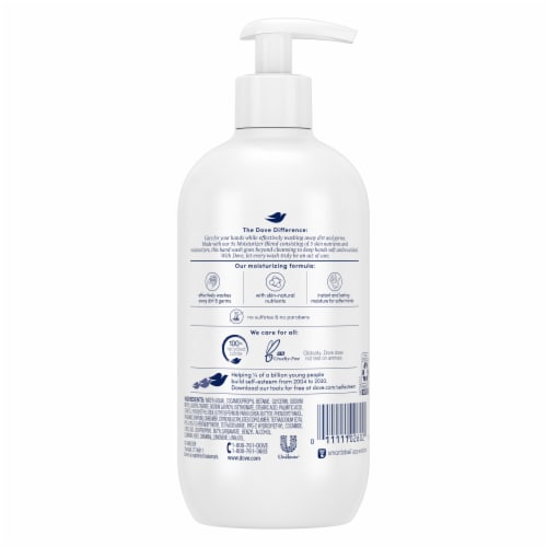 Dove Pampering Care Shea Butter & Warm Vanilla Hand Wash Perspective: left