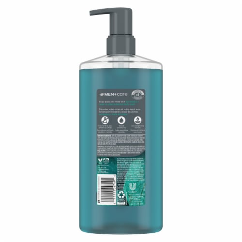 Dove Men+care Body Wash Eucalyptus + Cedar Oil Perspective: left