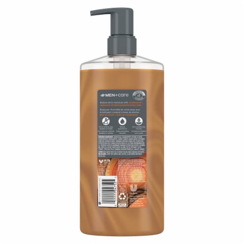 Dove Men+care Body Wash Sandalwood + Cardamom Oil Perspective: left