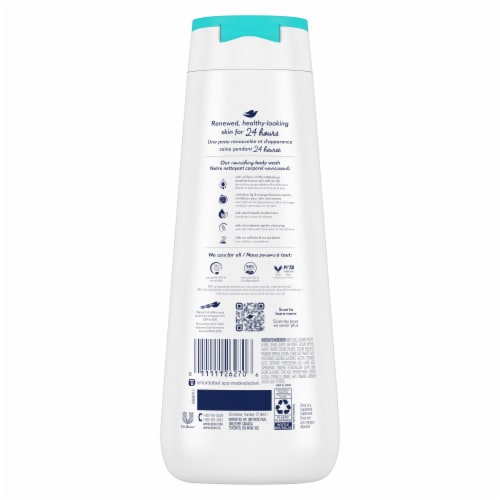Dove Reviving Blue Fig & Orange Blossom Body Wash Perspective: left