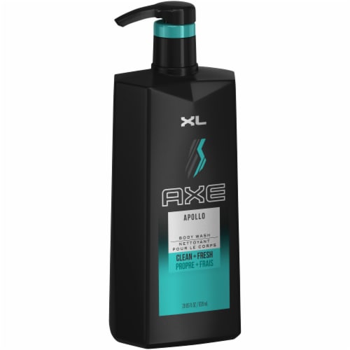 Axe Apollo Clean + Fresh Body Wash Perspective: left