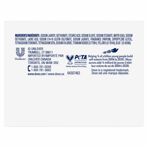 Dove Cool Moisture Cucumber & Green Tea Beauty Bar Soap Perspective: left