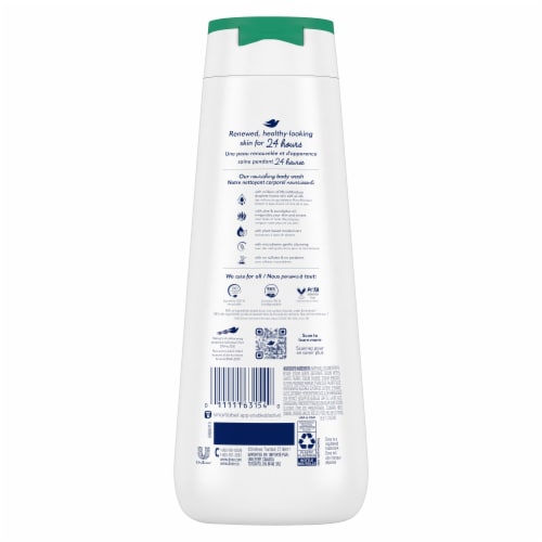 Dove Invigorating With Aloe & Eucalyptus Body Wash Perspective: left