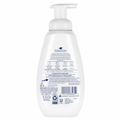 Dove Deep Moisture Instant Foaming Body Wash Perspective: left