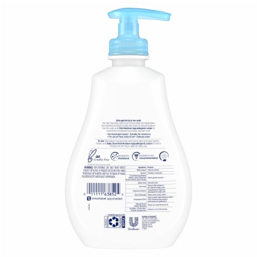 Baby Dove Hypoallergenic Sensitive Skin Rich Moisture Tear-Free Baby Wash Perspective: left