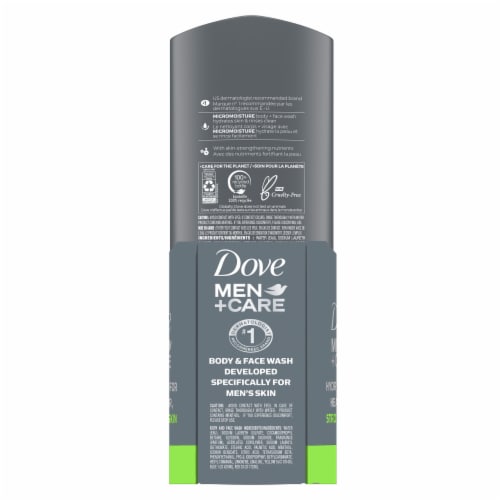 Dove Men+Care Extra Fresh Body Wash Perspective: left