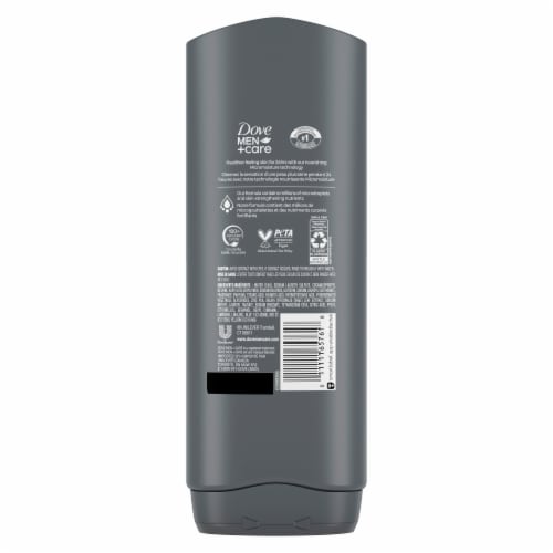 Dove Men+ Care Body and Face Wash Reviving Minerals + Sage Body With MicroMoisture Perspective: left