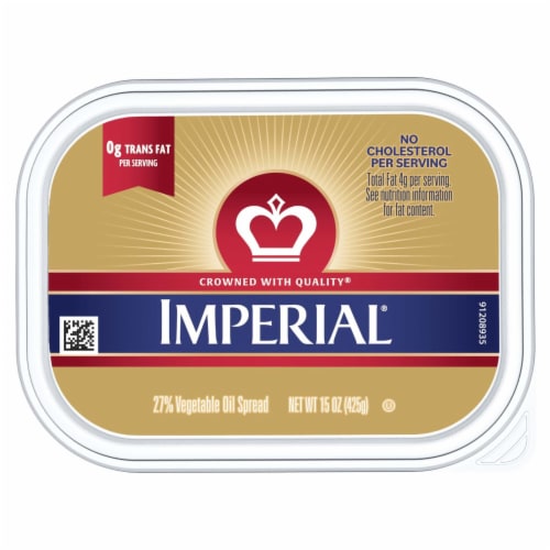 Imperial Vegetable Oil Spread Tub Perspective: left