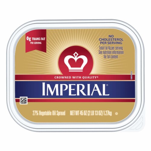 Imperial® Vegetable Oil Spread Tub Perspective: left