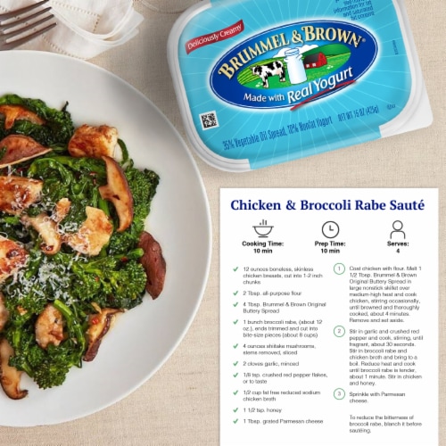 Brummel & Brown Buttery Spread with Real Yogurt Perspective: left