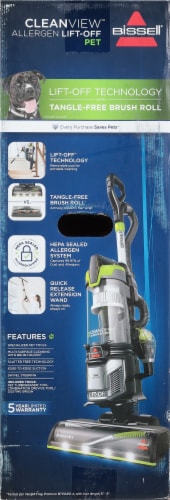 Bissell® CleanView® Allergen Lift-Off® Pet Vacuum Perspective: left