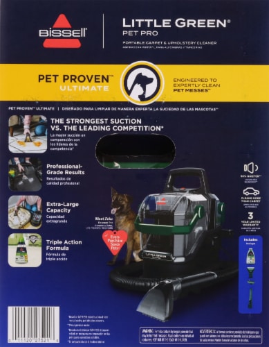 Bissell® Little Green Pet Pro Portable Carpet Cleaner Perspective: left