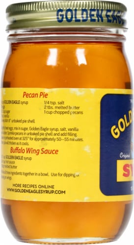 Golden Eagle Cooking Syrup Perspective: left