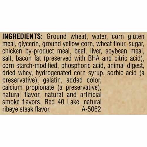 Purina® ALPO® T-Bonz® Ribeye Flavor Dog Treats Perspective: left