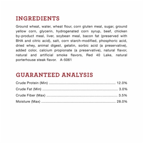 Purina® ALPO® T-Bonz® Porterhouse Flavor Dog Treats Perspective: left