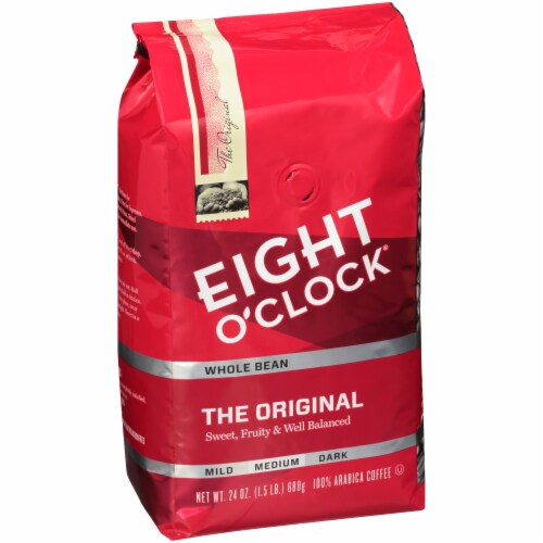 Eight O'Clock® The Original Medium Roast Whole Bean Coffee Perspective: left