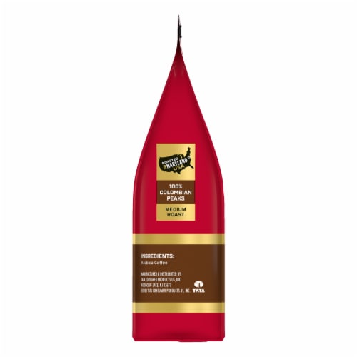 Eight O'Clock® 100% Colombian Peaks Medium Roast Ground Coffee Perspective: left