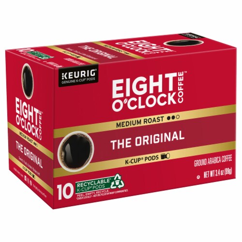 Eight O Clock KCUP The Original 10ct Perspective: left
