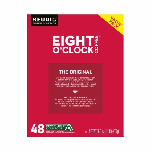 Eight O'Clock® K-Cup® Original Coffee Pods Perspective: left