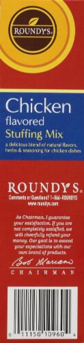 Roundy's Chicken Flavored Stuffing Mix Perspective: left