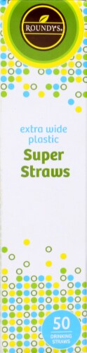 Roundy's Straight Straws Perspective: left