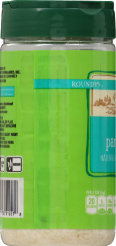 Roundy's Grated Parmesan Cheese Perspective: left