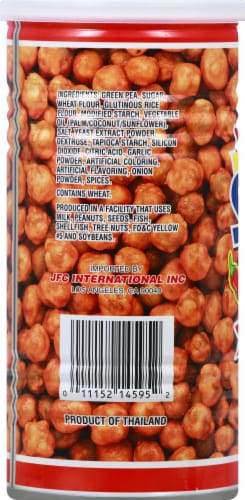 Hapi® Snacks Chili Garlic Green Peas Perspective: left