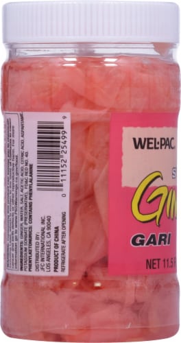 Wel-Pac® Sushi Ginger Gari Perspective: left