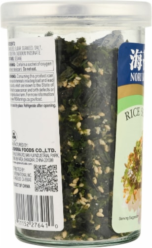 JFC Nori Kopmi Furikake Rice Seasoning Perspective: left