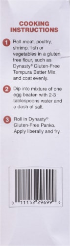 Dynasty® Gluten-Free Rice Panko Perspective: left