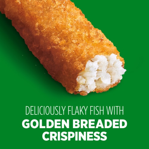 Mrs. Paul's Crunchy Fish Sticks 44 Count Perspective: left