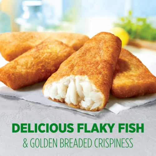 Mrs. Paul's Crispy Battered Fish Fillets Perspective: left