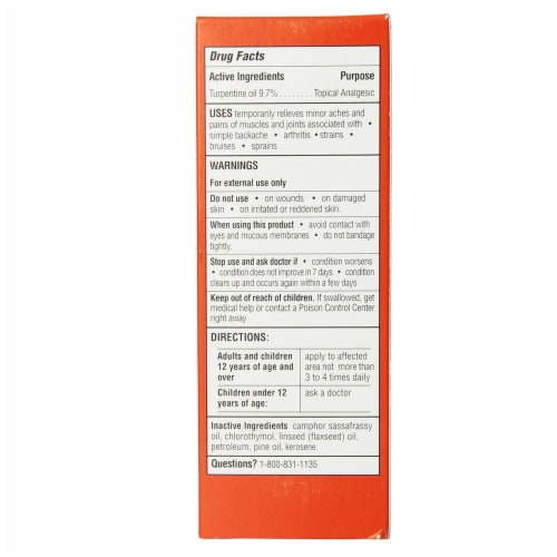 Dr. J.H. McLean's Volcanic Oil 4Fo Perspective: left