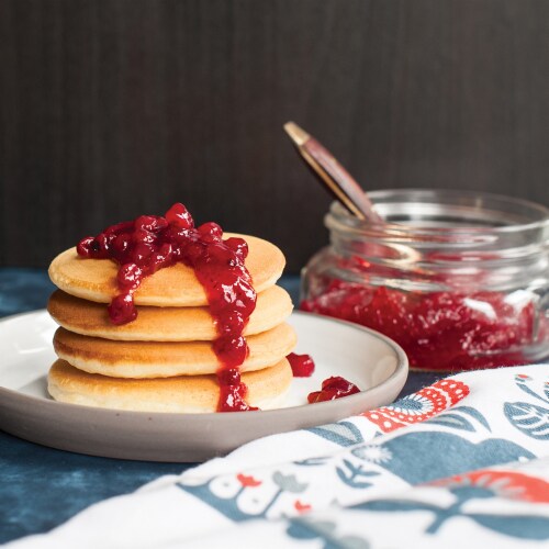 Nordic Ware Silver Dollar Pancake Pan Perspective: left