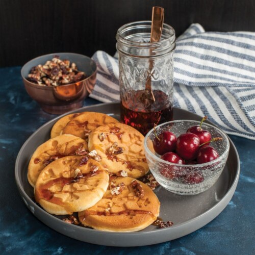 Nordic Ware Snowflake Pancake Pan Perspective: left