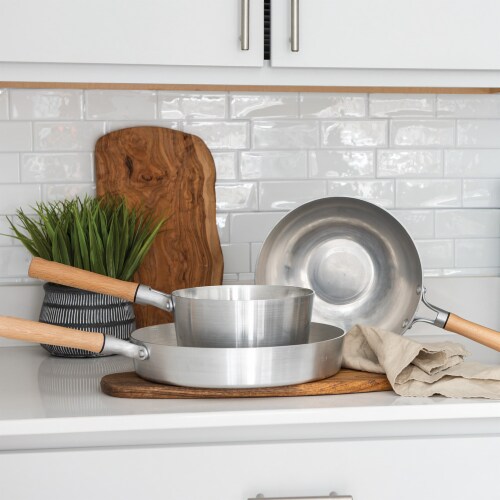 Nordic Ware Naturals 3 QT Sauce Pan Perspective: left