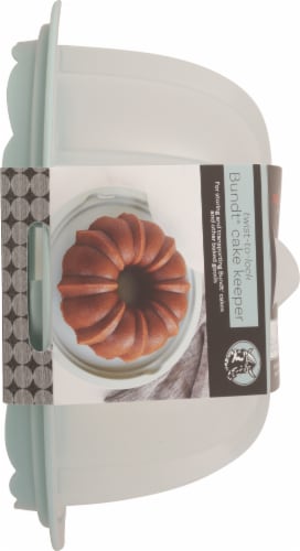 Nordic Ware® Artisan Serveware Translucent Bundt Cake Keeper Perspective: left