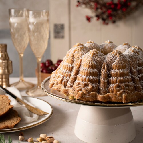 Nordic Ware Metallic Vaulted Cathedral Bundt Pan - Silver, 1 Piece - Kroger