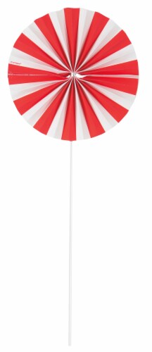 Unique Patriotic Pinwheel Fan Perspective: left