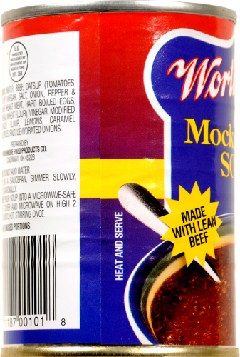 Worthmore Mock Turtle Soup Perspective: left
